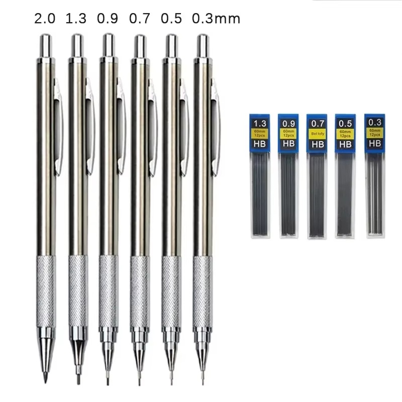 Mechanical Pencil 0.3 - Metal Mekanik Kurşun Kalem 0.3 0.5