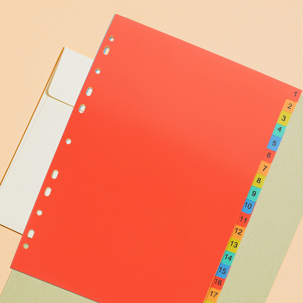 2 Takım Plastik Bölücü, Gevşek - Tab Divider A4 incelemesi ve fiyatı