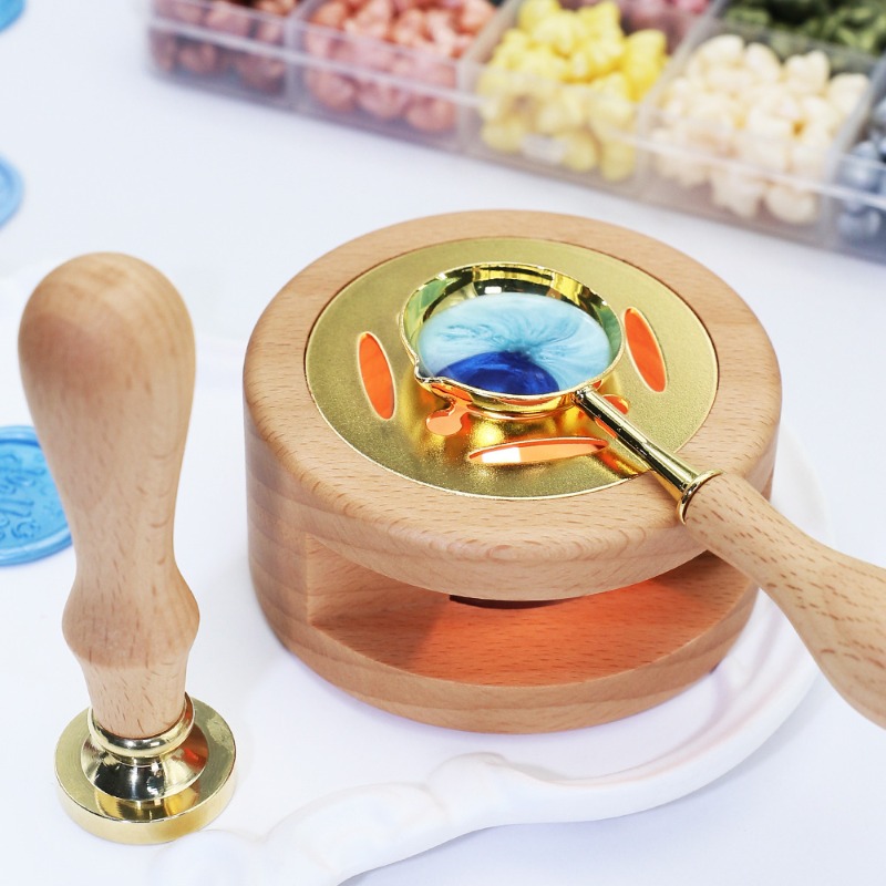 Mühür Balmumu Eritme Fırını Se - Wax Seal Stamp Set incelemesi ve fiyatı