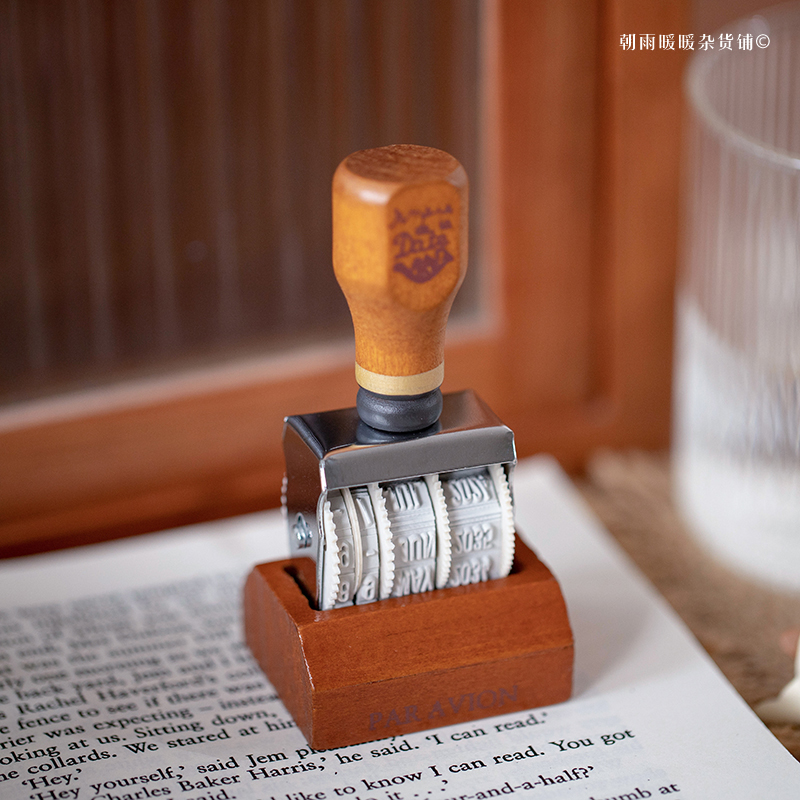 Chaoyu Retro Ahşap Tarih Damga - Rubber Date Stamp incelemesi ve fiyatı