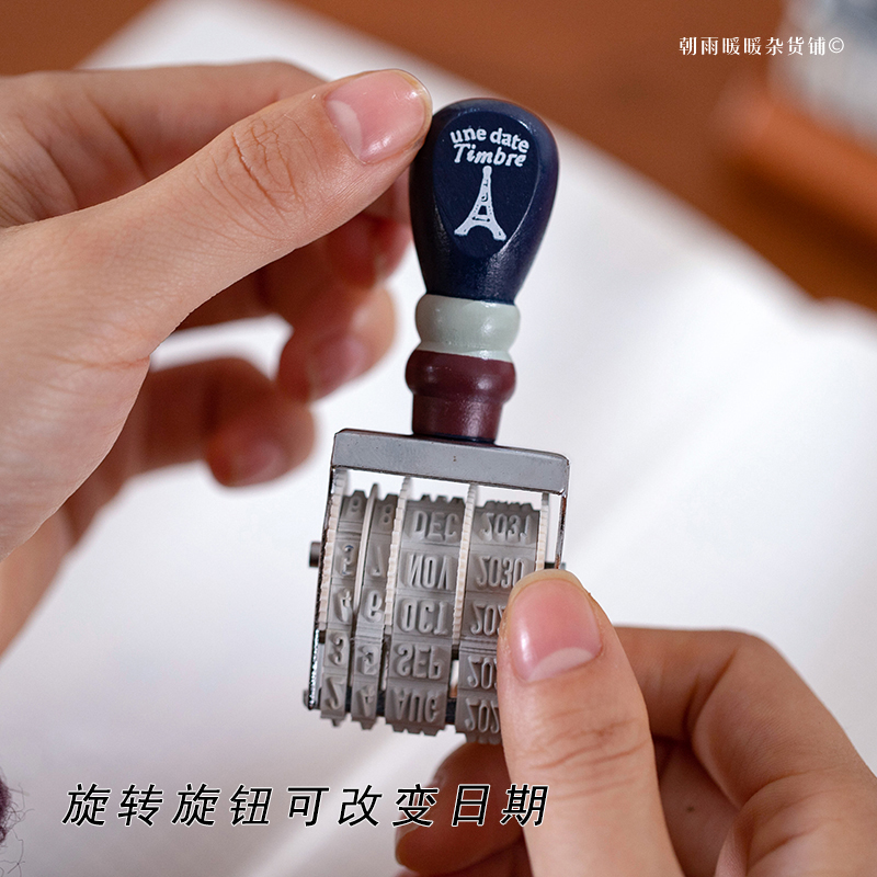 Chaoyu Retro Ahşap Tarih Damga - Rubber Date Stamp incelemesi ve fiyatı
