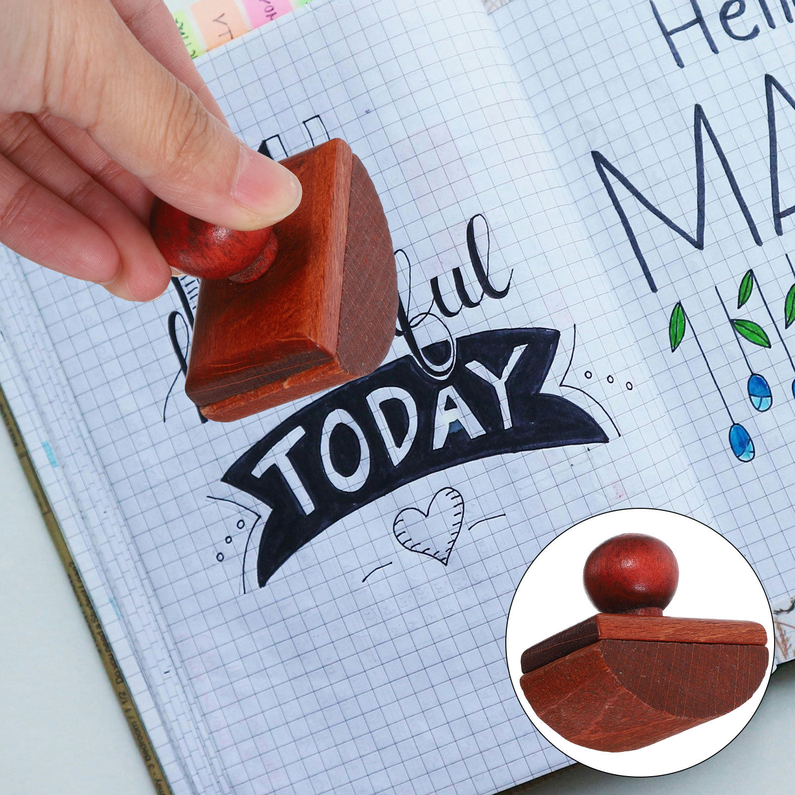 Ahşap Rocker Blotter Mürekkep  - Ink Blotter Paper incelemesi ve fiyatı